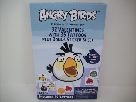 Valentines - Angry Birds - 32 Count (NEW)